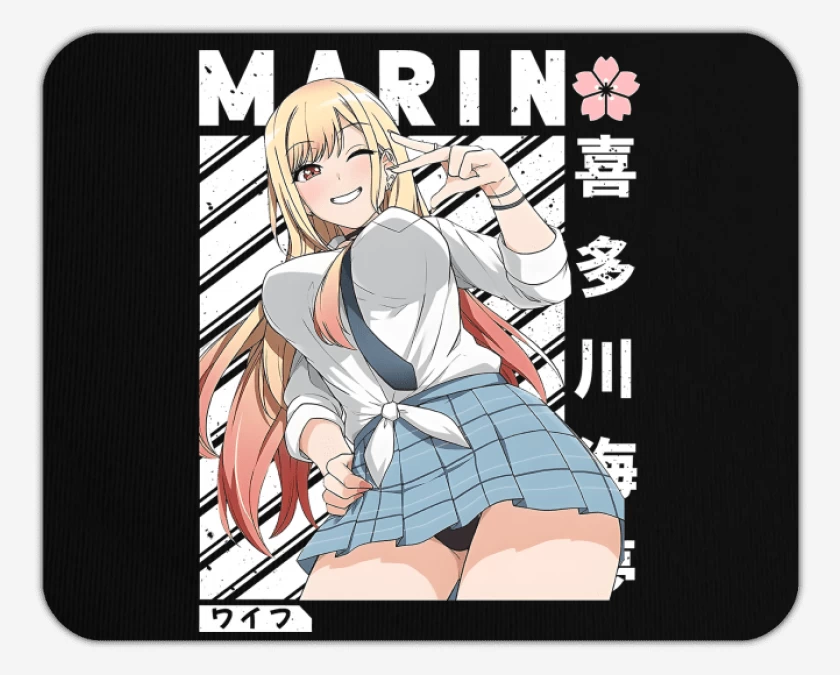 Mousepad Negro de Marin