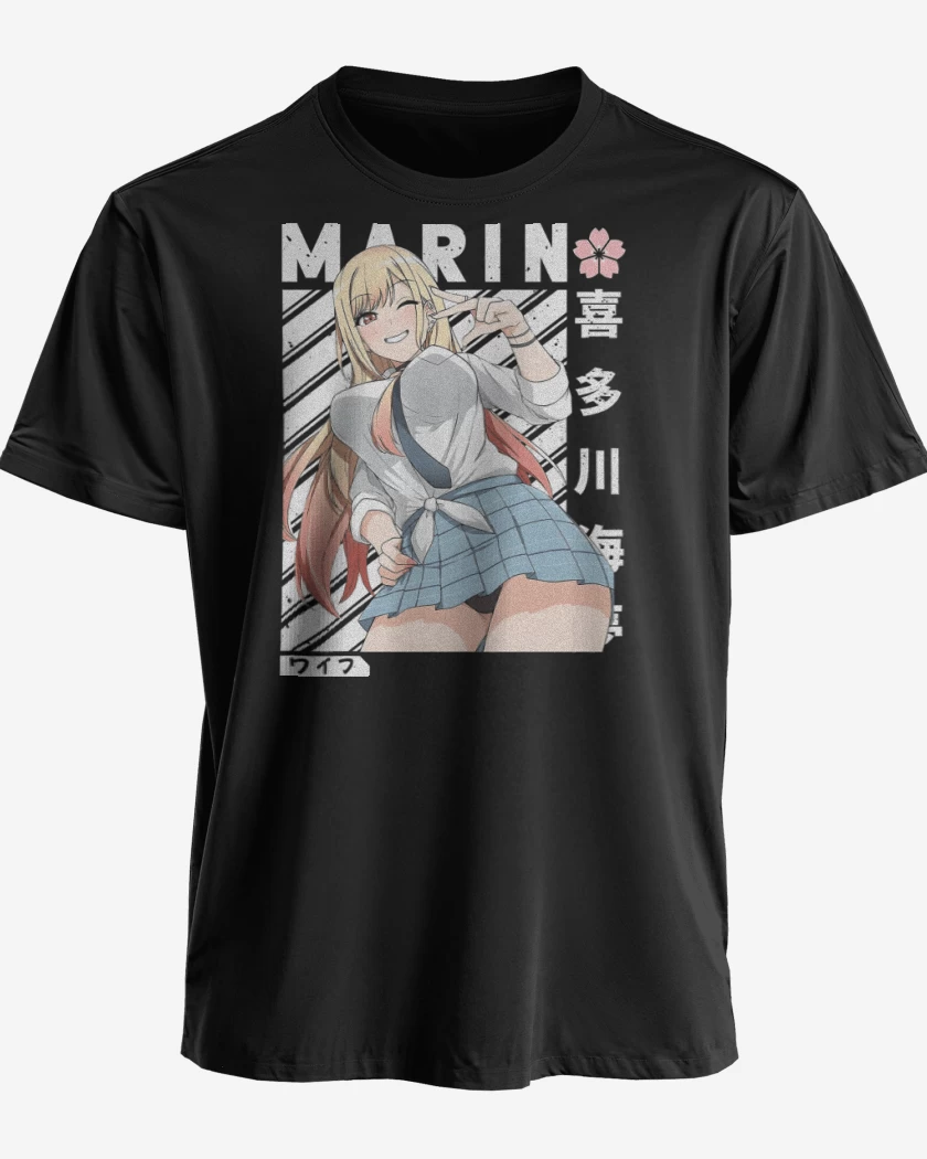Polera premium Negro de Marin
