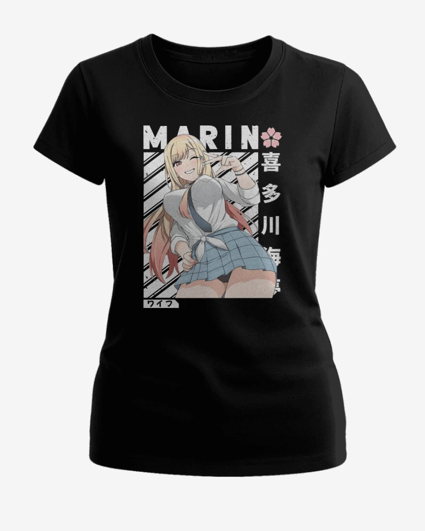 Polera de Mujer Negro de Marin