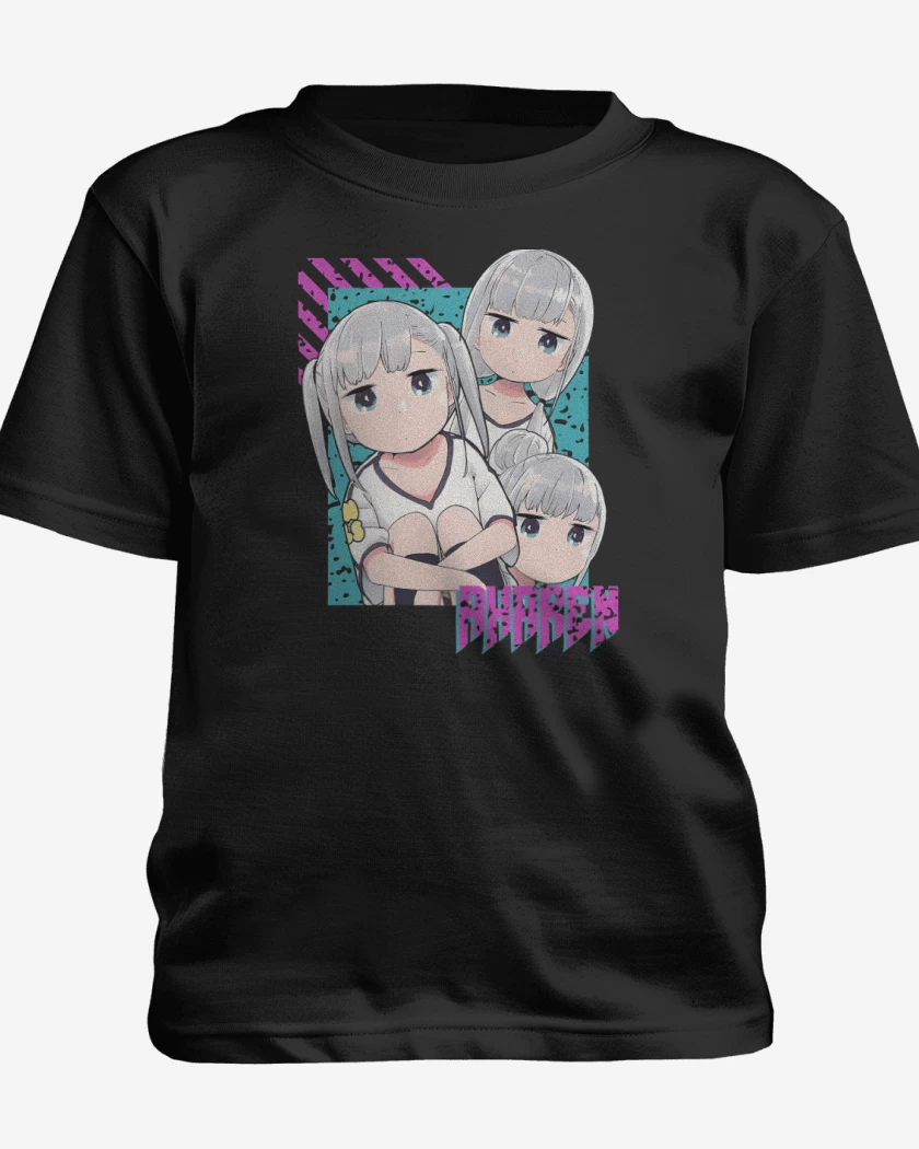 Polera de niño Negro de Aharen Reina