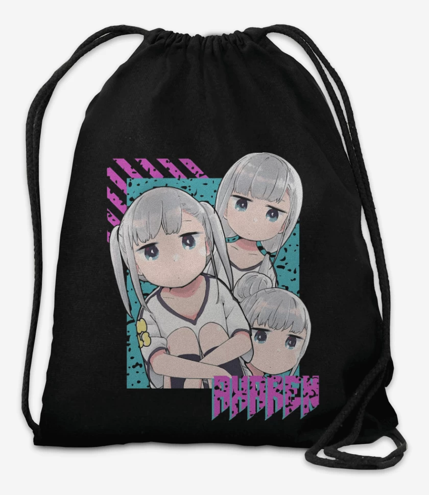 Mochila Negro de Aharen Reina
