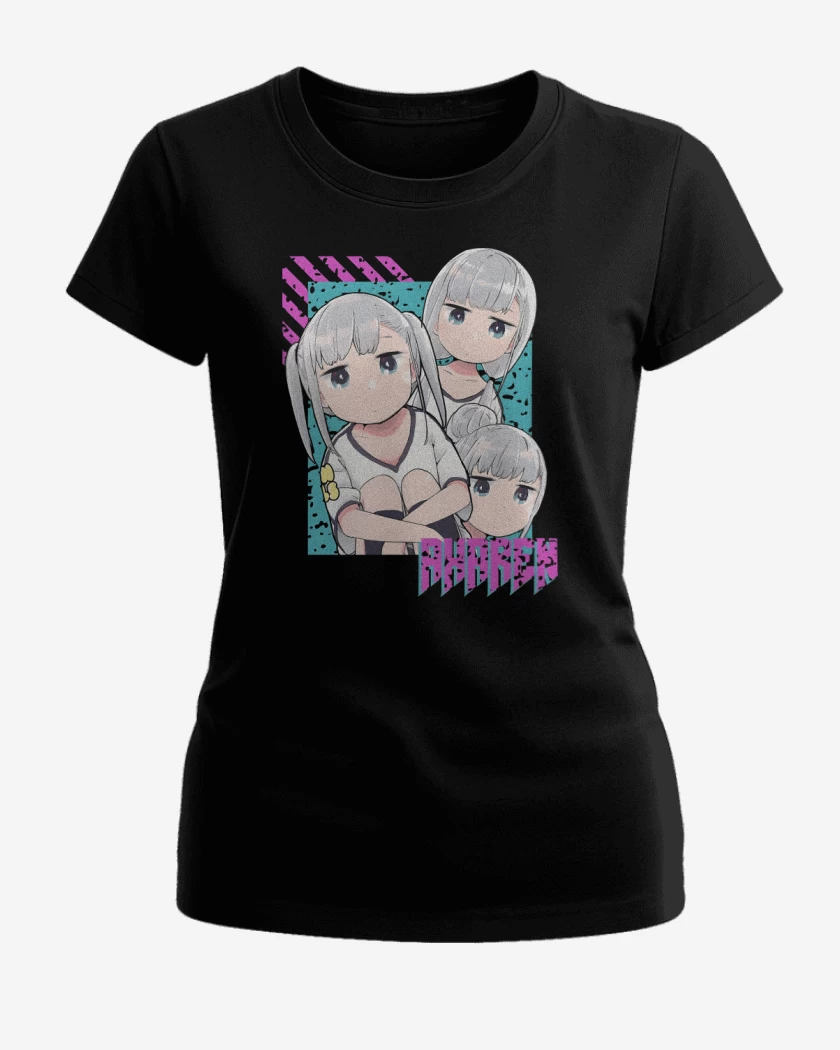 Polera de Mujer Negro de Aharen Reina