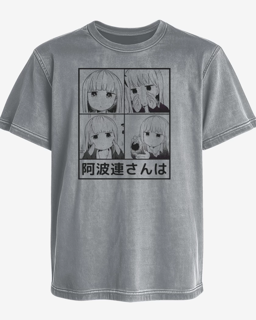 Polera desgastada Aharen Impredecible
