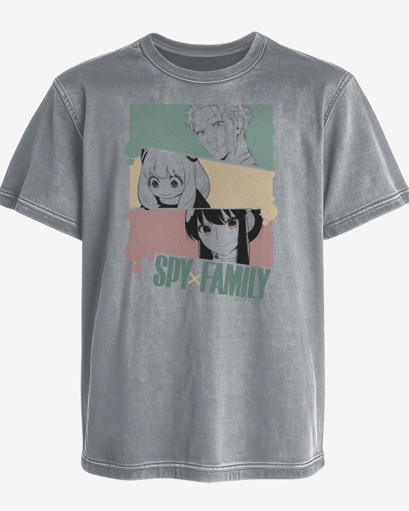 Polera desgastada Familia Espía