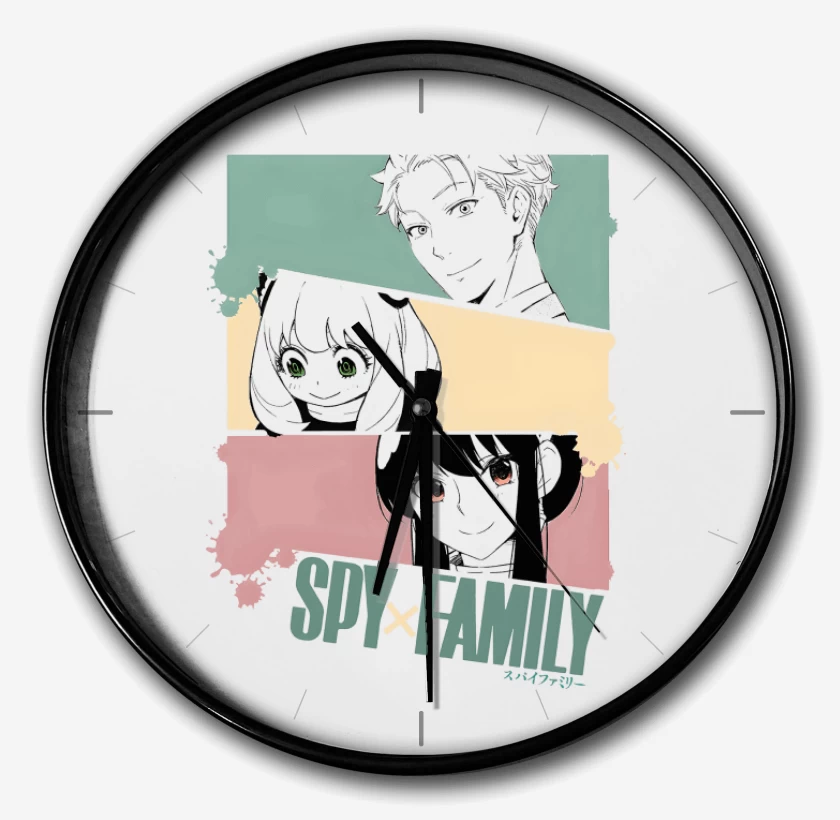 Reloj Blanco de Familia Espía