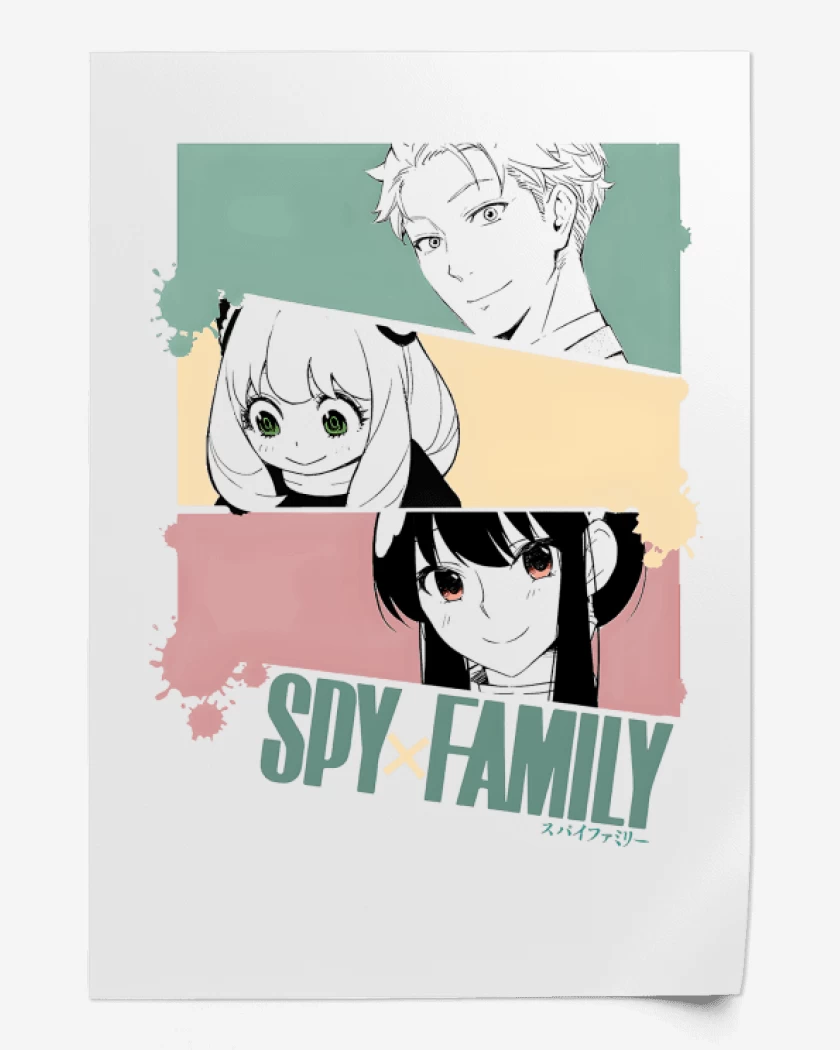 Print Familia Espía