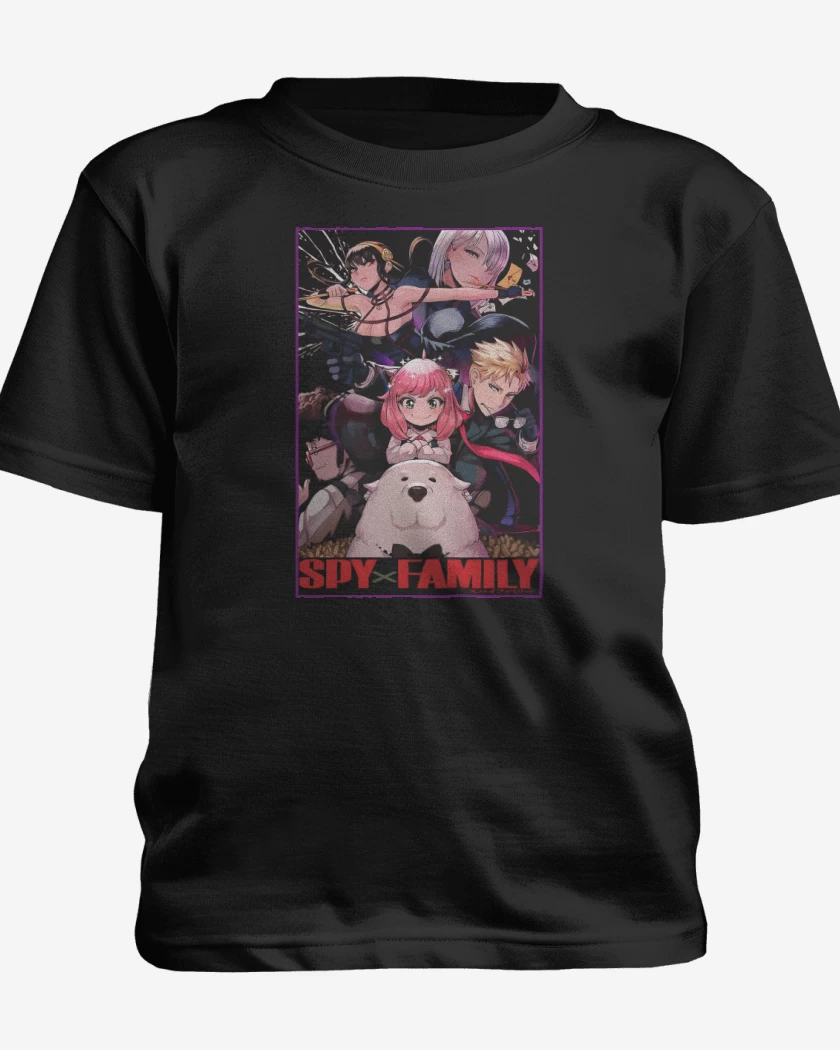 Polera de niño Negro de Espías