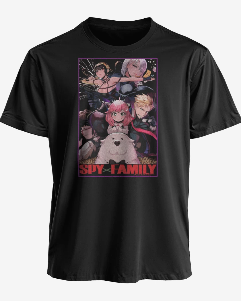 Polera premium Negro de Espías