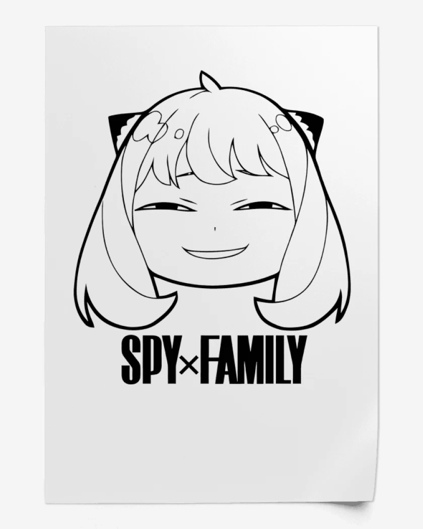 Print Anya Forger 2