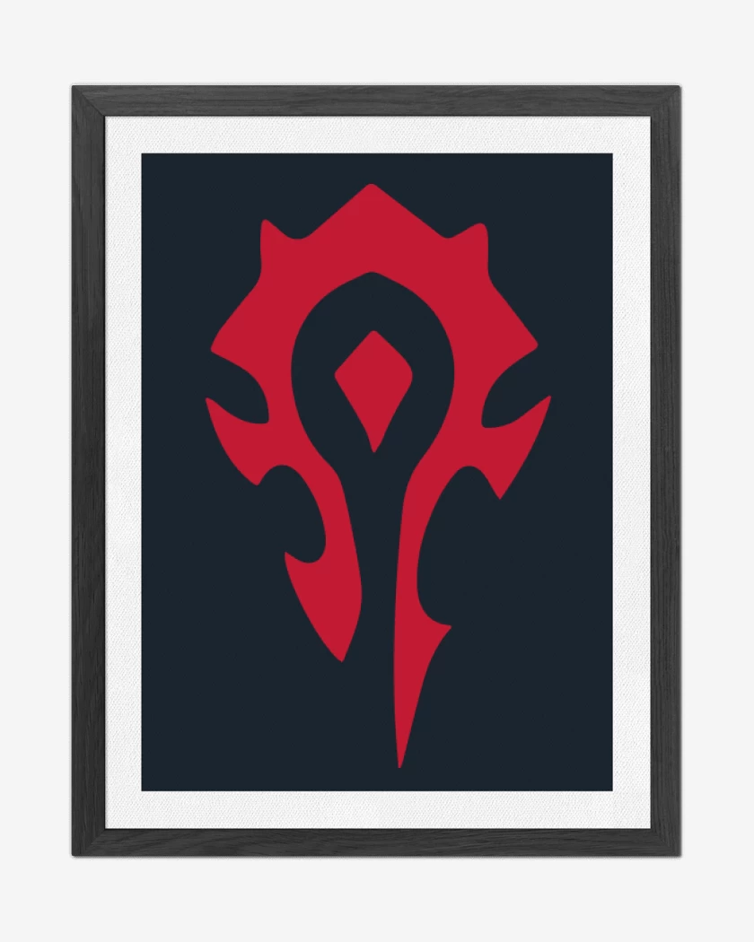 Cuadro decorativo Azul Marino de Horde
