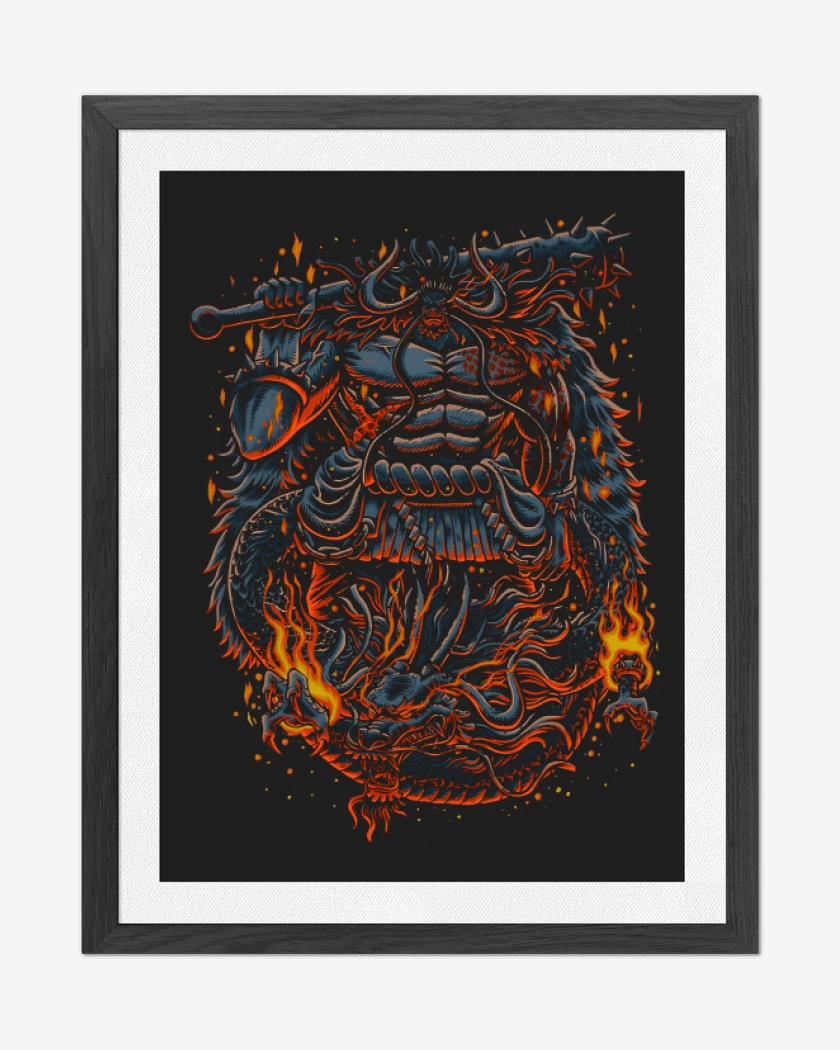 Cuadro decorativo Kaido de las Bestias