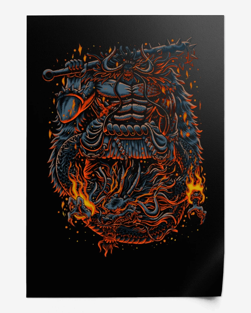 Print Kaido de las Bestias