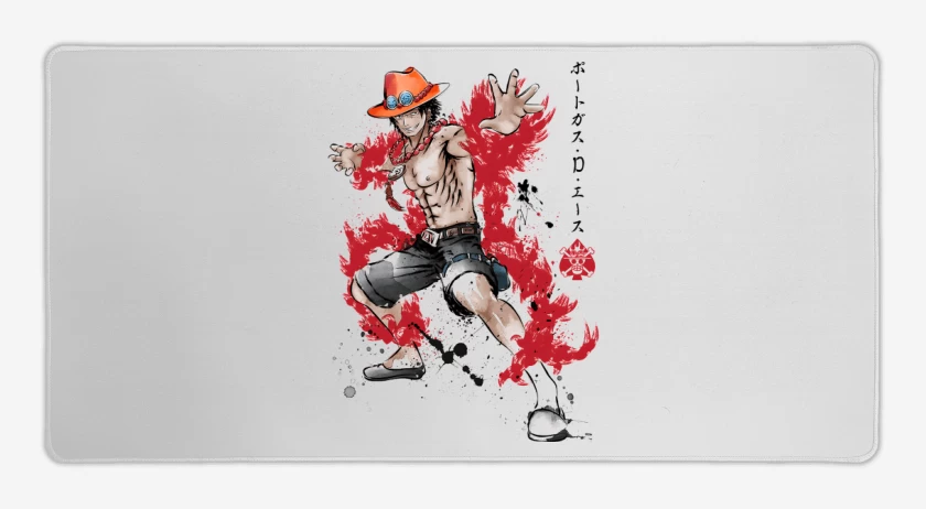 Mouse pad Gamer Ace Puño de Fuego