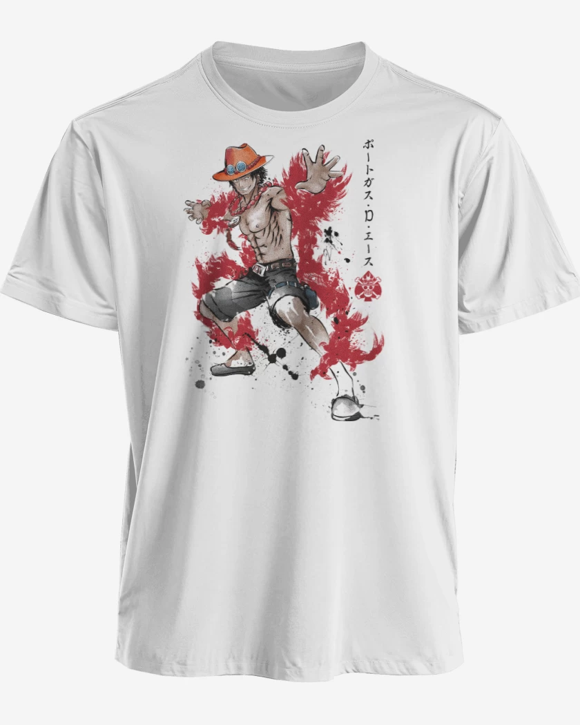 Polera premium Ace Puño de Fuego