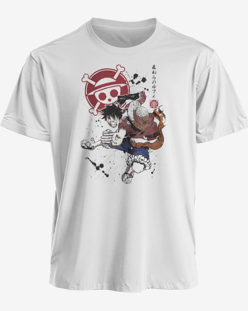 Polera Luffy D Monkey