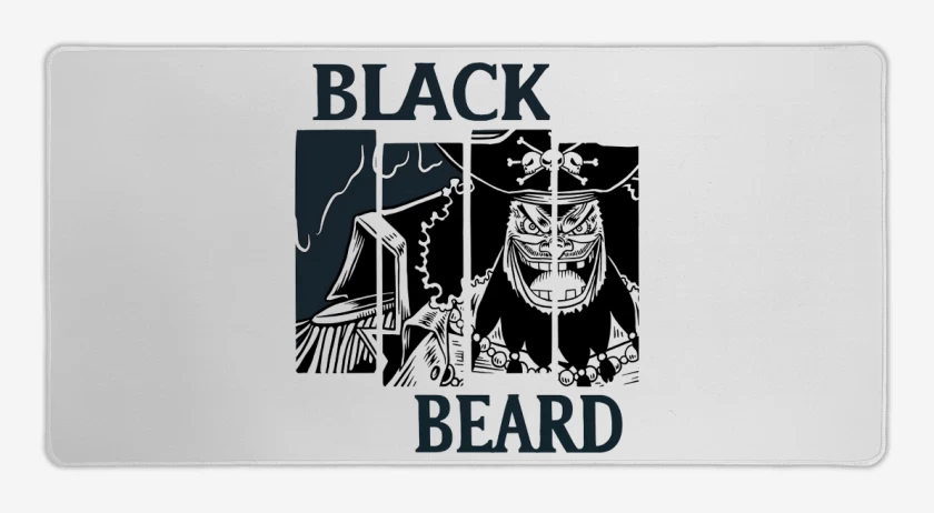 Mouse pad Gamer Black Beard