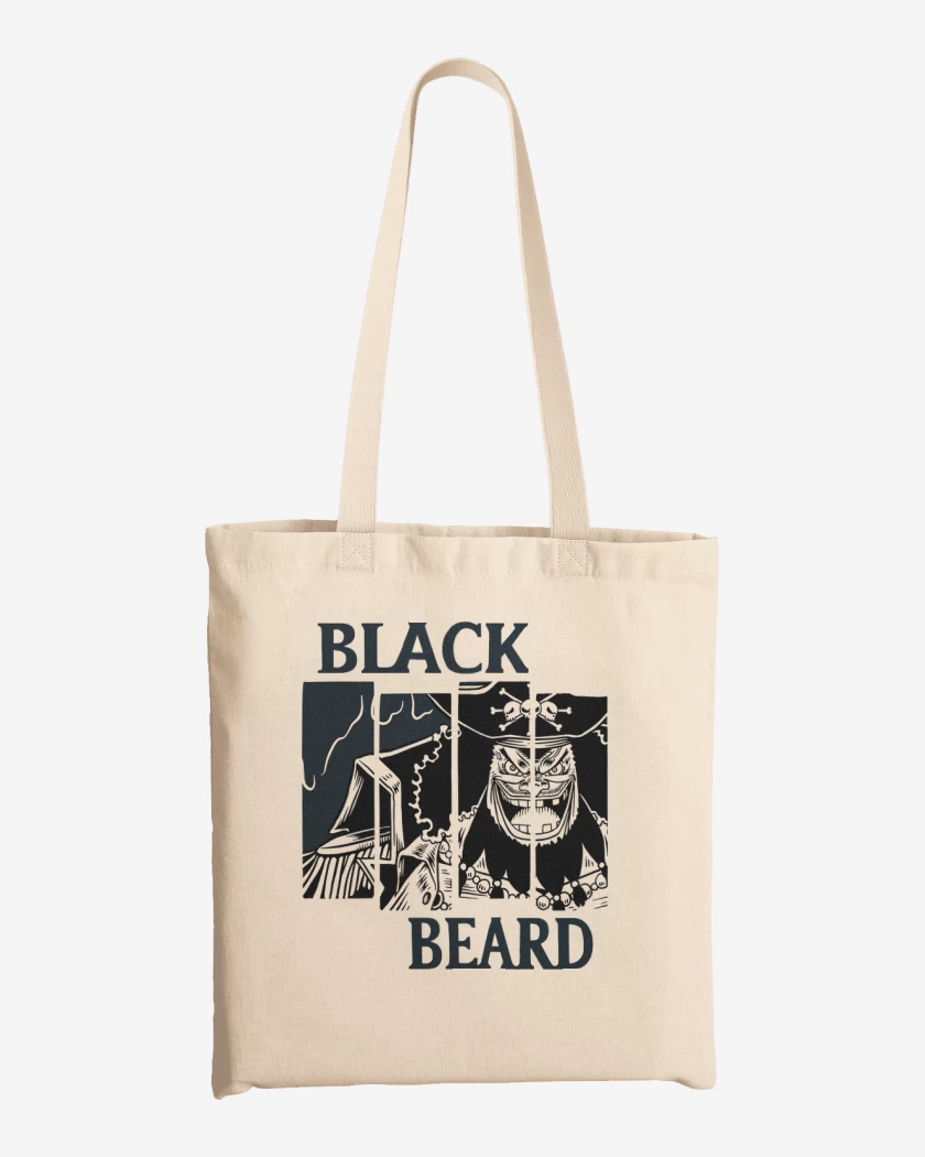 Totebag Black Beard