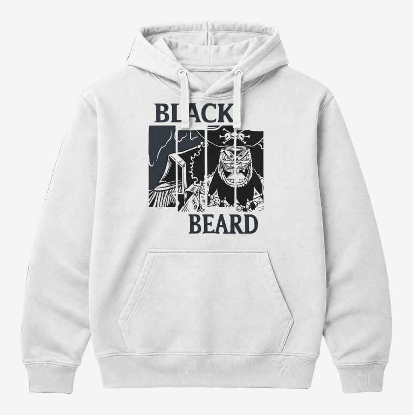 Polerón Canguro Black Beard