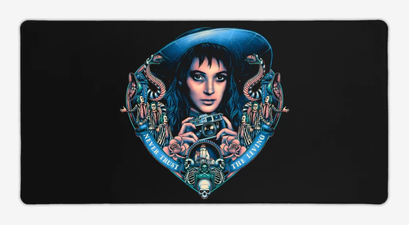 Mouse pad Gamer Negro de Lydia Deetz