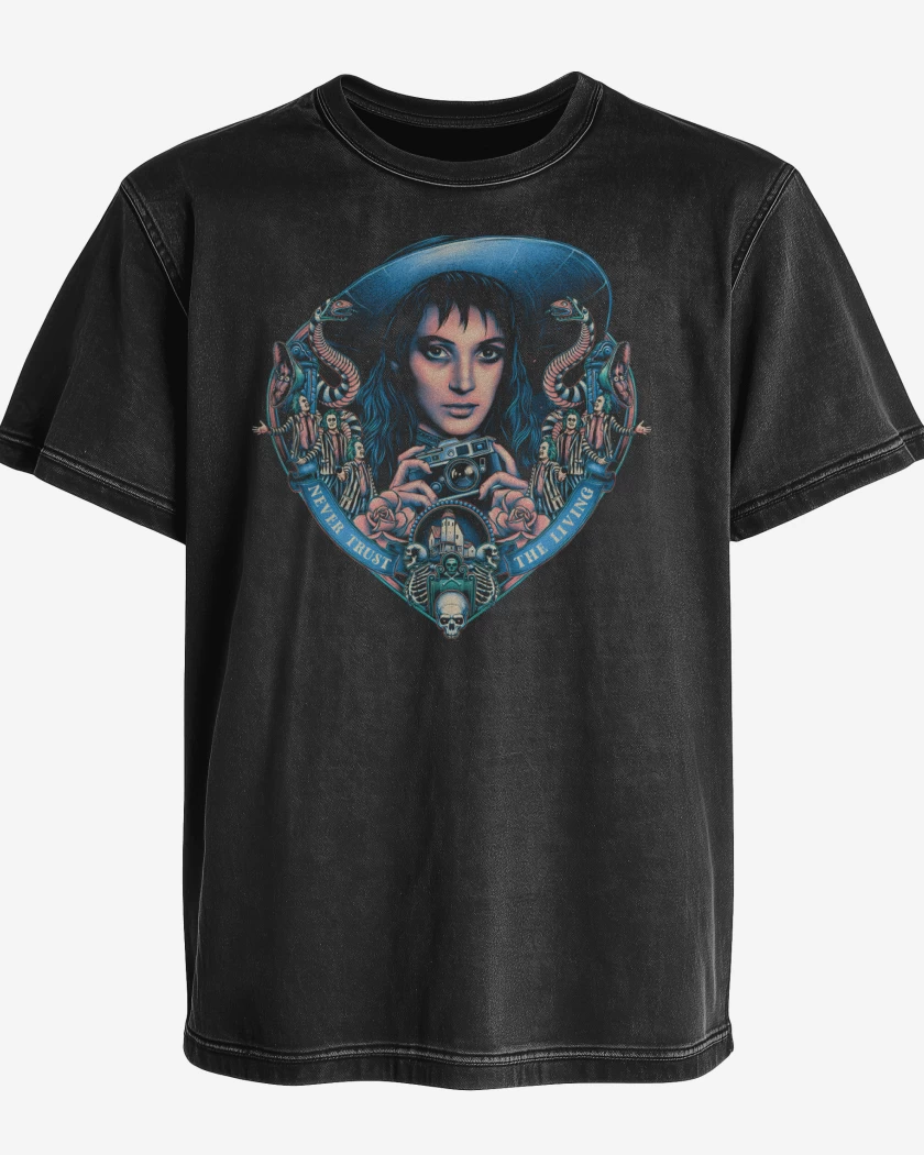Polera desgastada Lydia Deetz