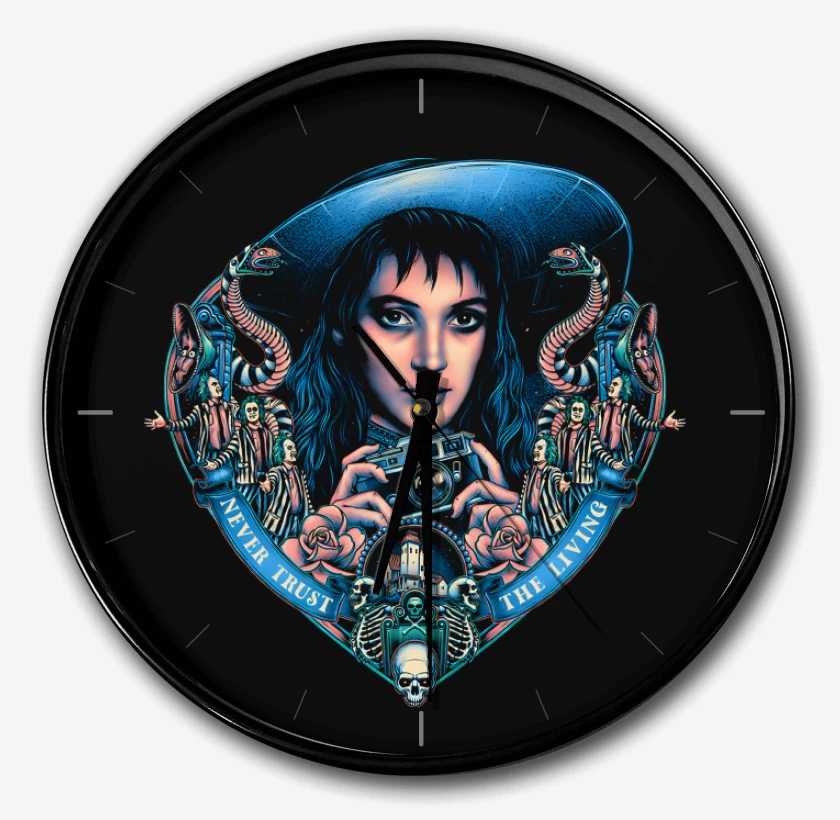 Reloj Negro de Lydia Deetz
