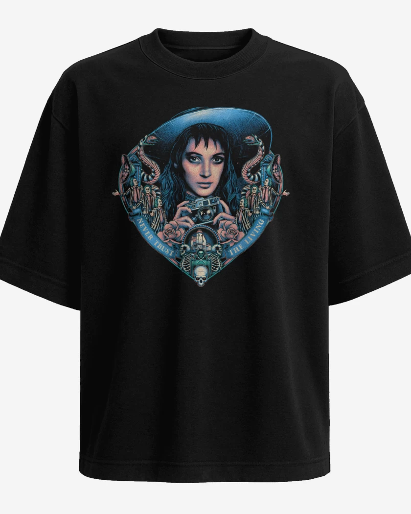 Polera Oversize Lydia Deetz