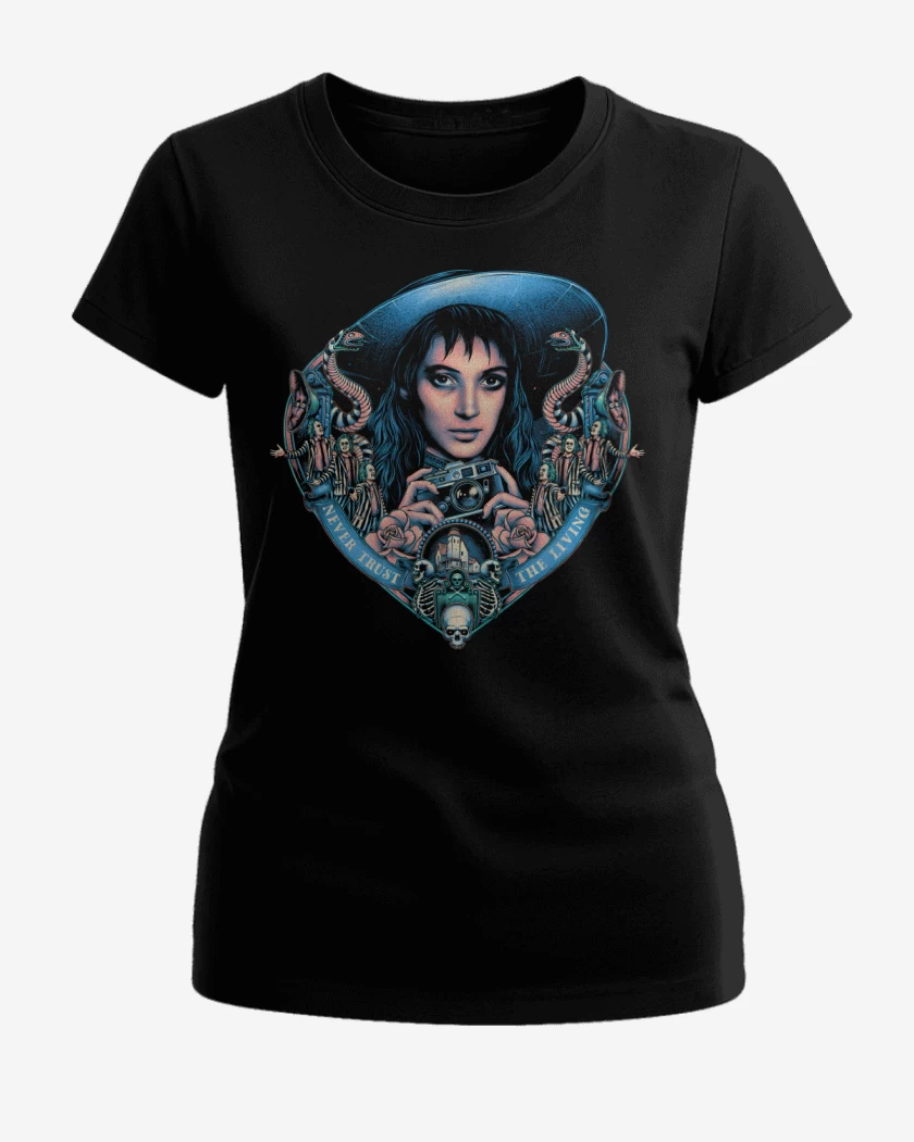 Polera de Mujer Negro de Lydia Deetz