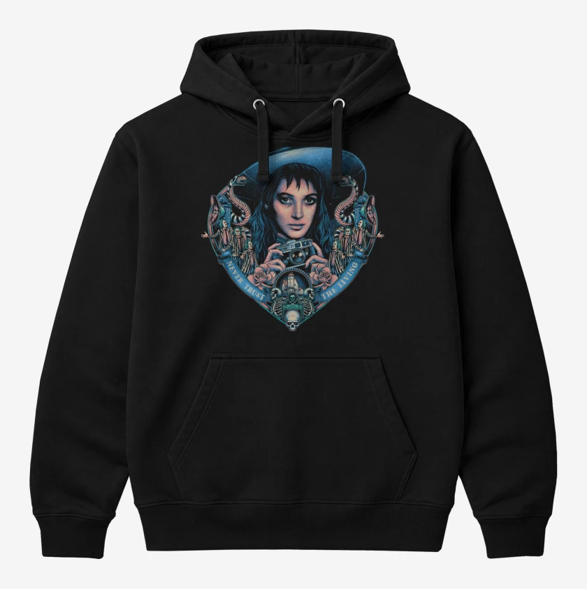 Polerón Canguro Negro de Lydia Deetz