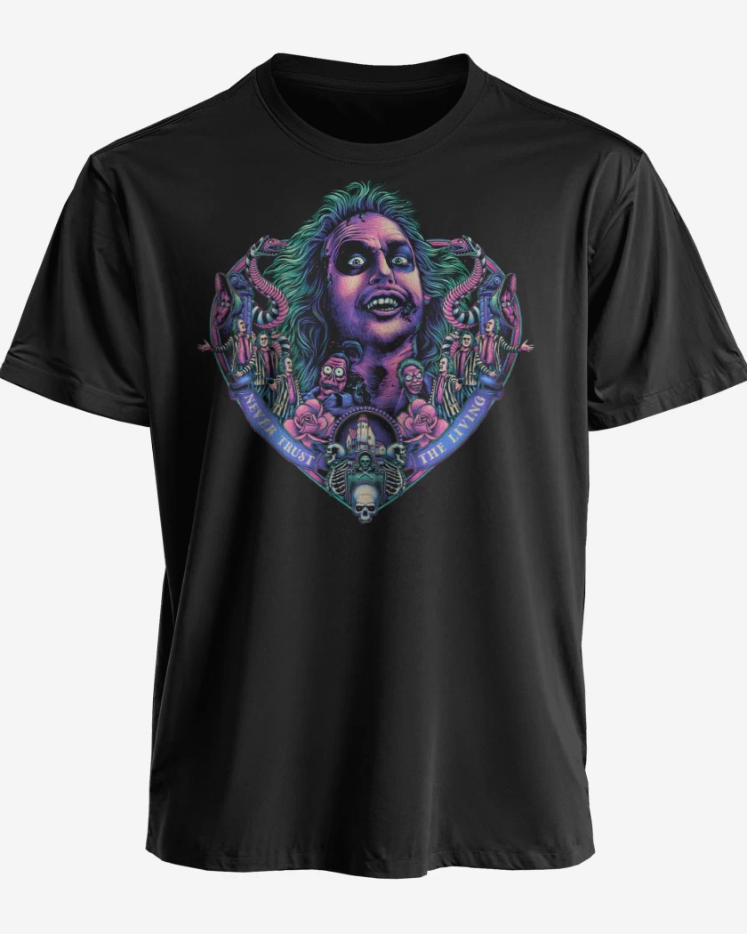 Polera premium Negro de The Beetlejuice