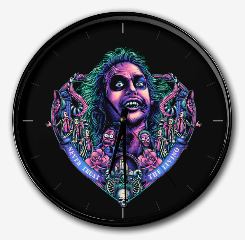 Reloj Negro de The Beetlejuice