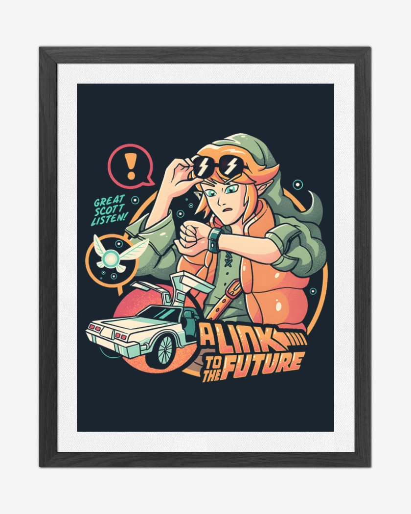 Cuadro decorativo Link to the Future