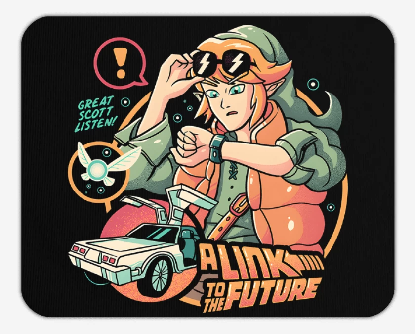 Mousepad Link to the Future