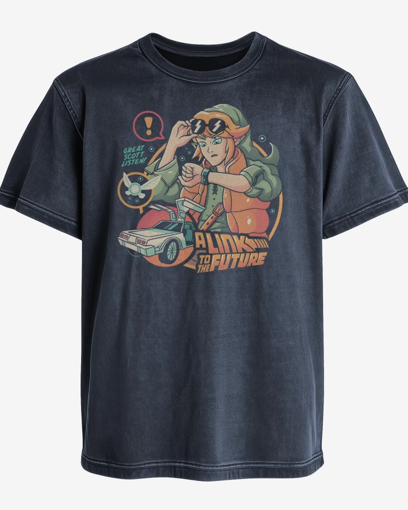Polera desgastada Link to the Future