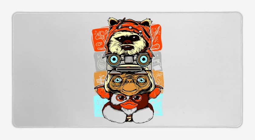 Mouse pad Gamer Alienígenas Clásicos