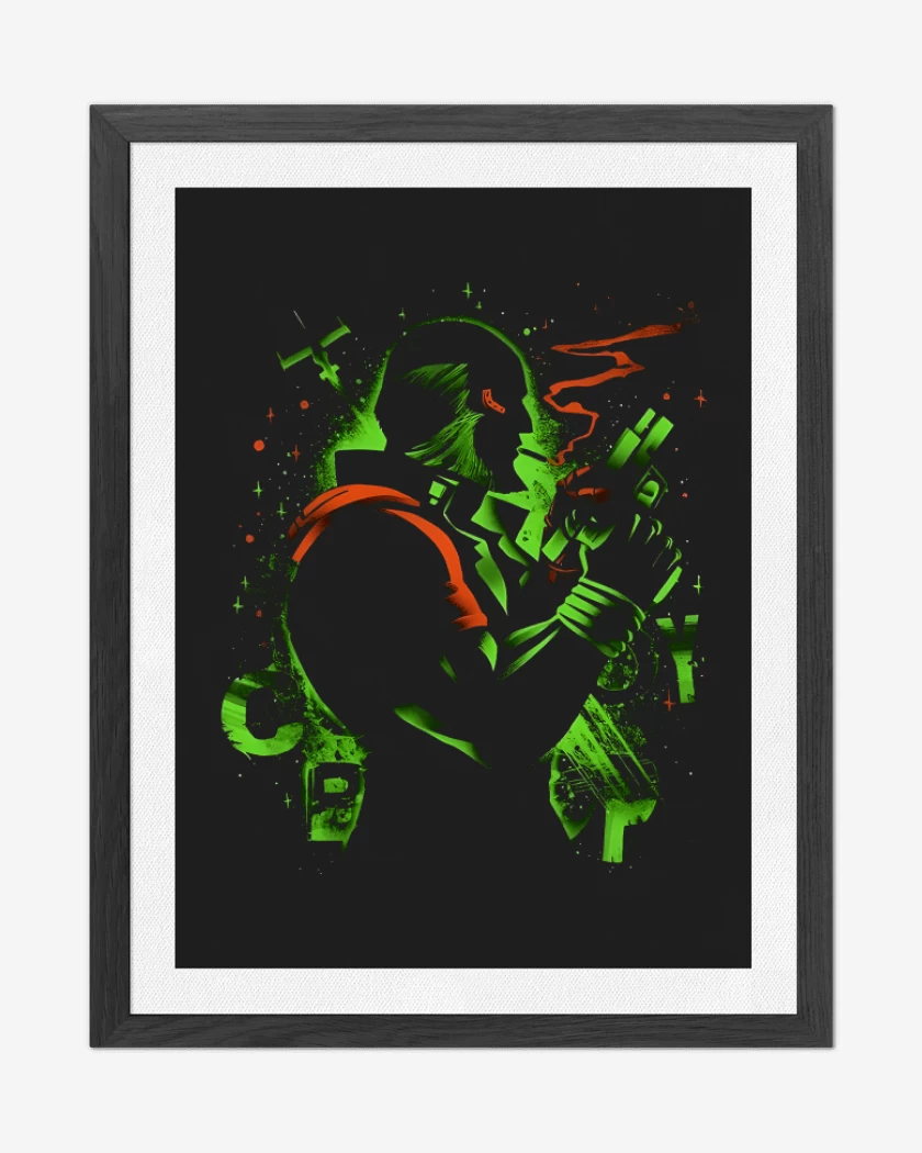 Cuadro decorativo Negro de Black Dog