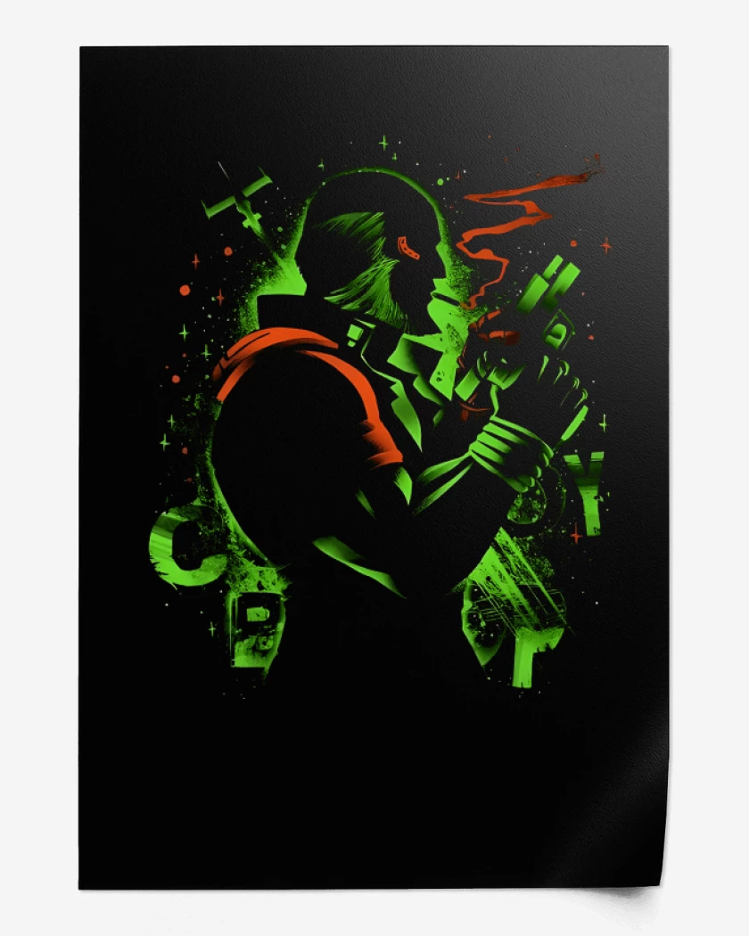 Print Black Dog