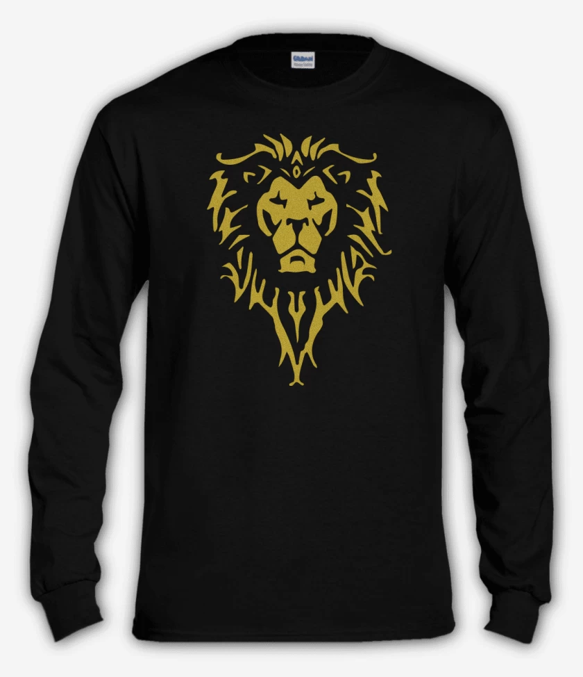Polera manga larga Negro de Alliance