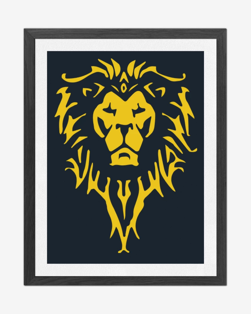 Cuadro decorativo Azul Marino de Alliance