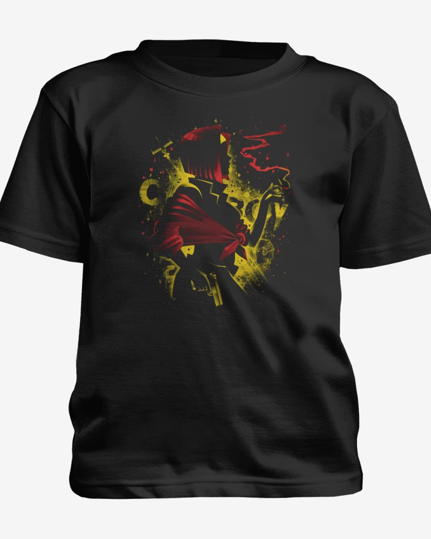 Polera de niño Negro de Queen of Hearts