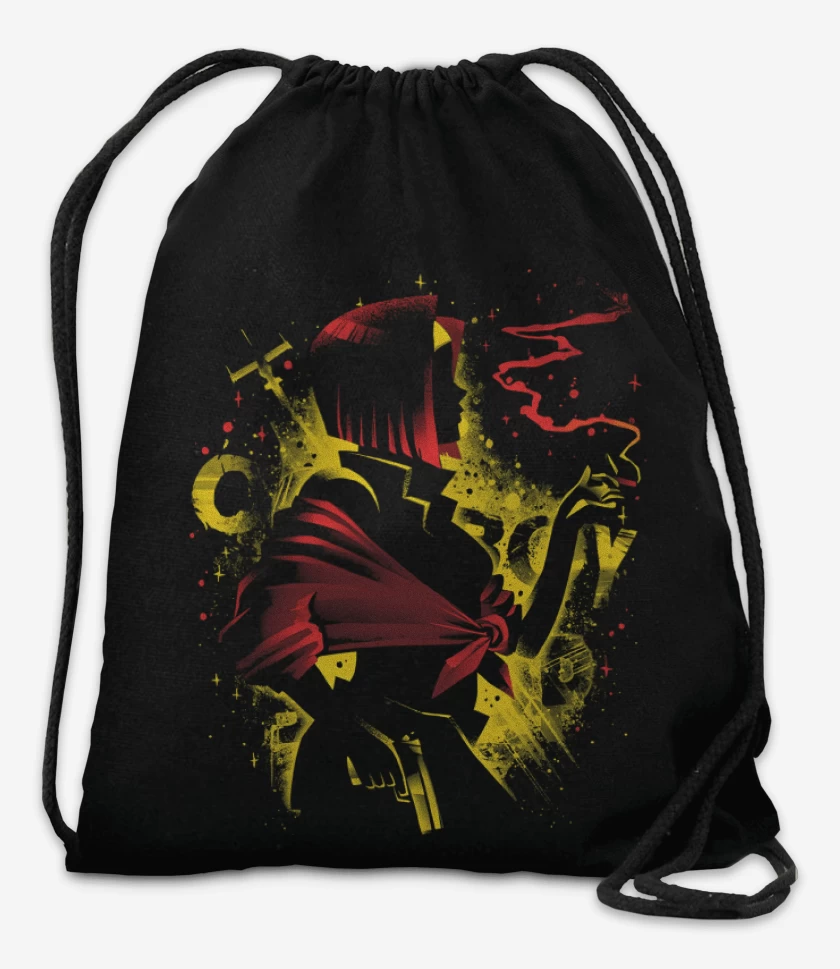 Mochila Negro de Queen of Hearts