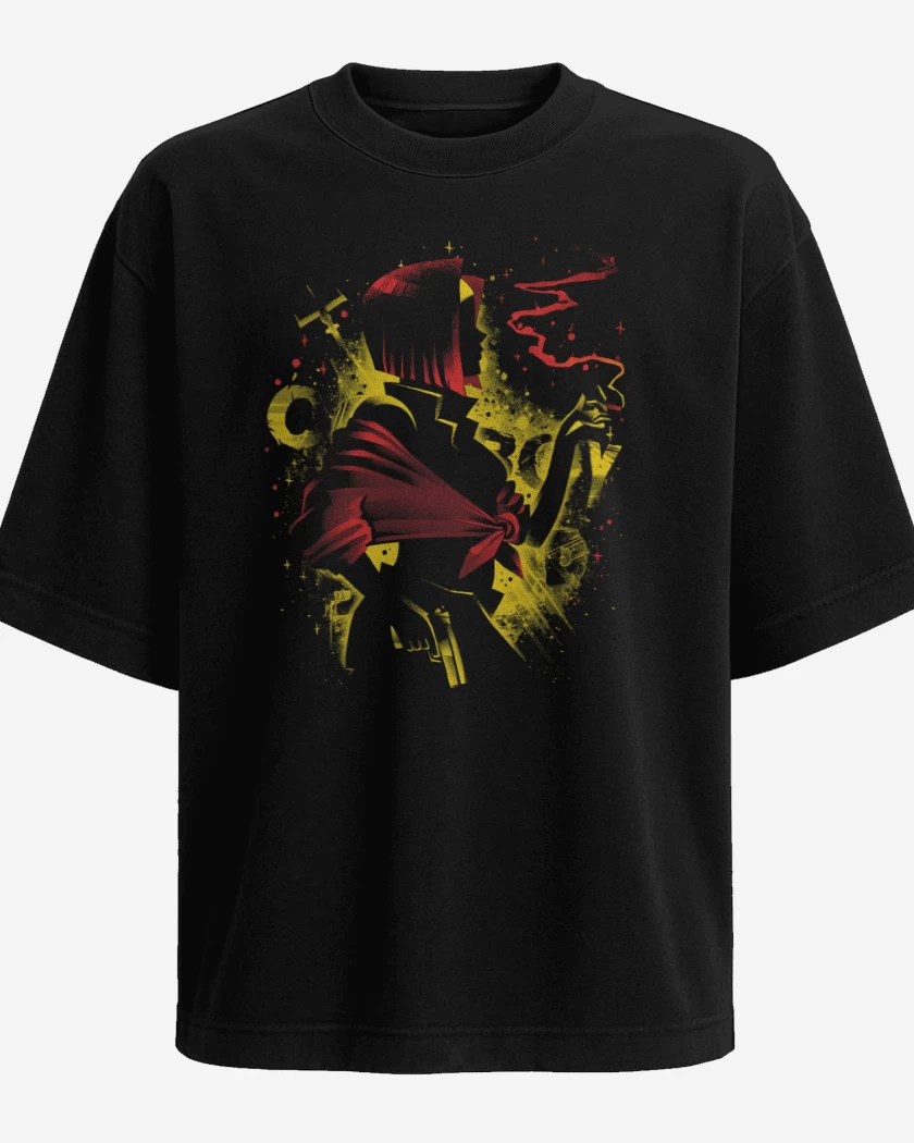 Polera Oversize Queen of Hearts