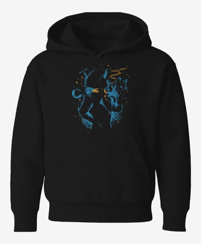 Poleron de niño Negro de Swimming Bird