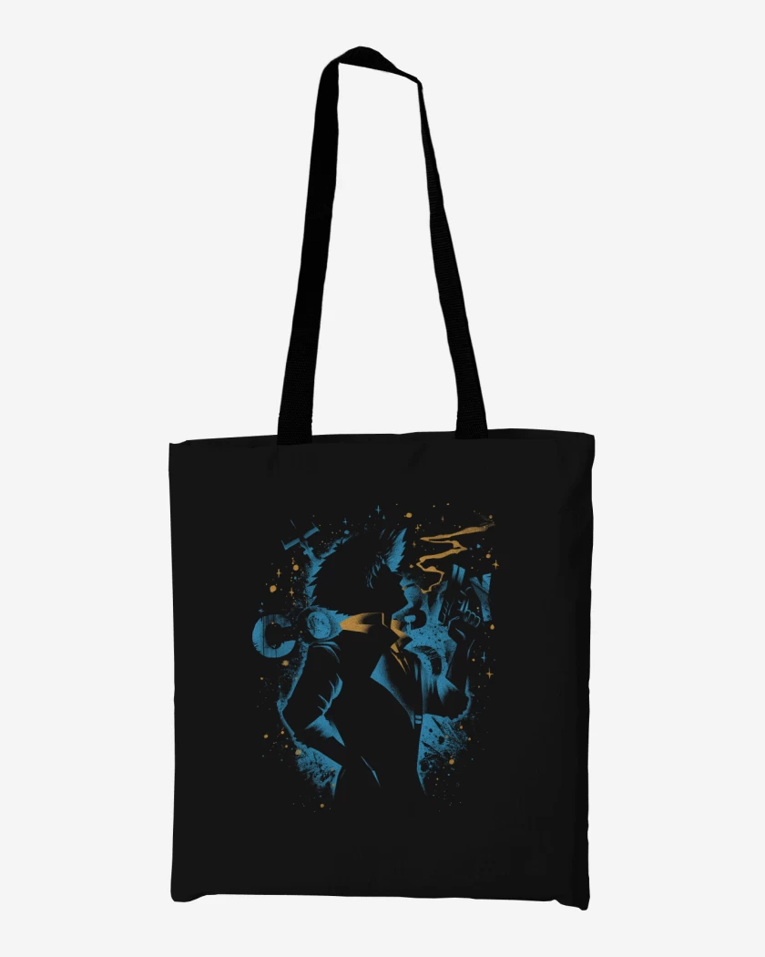 Totebag Negro de Swimming Bird
