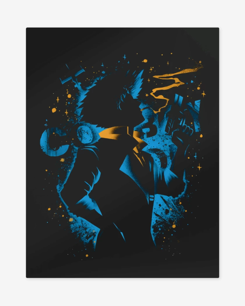 Print metalico Swimming Bird