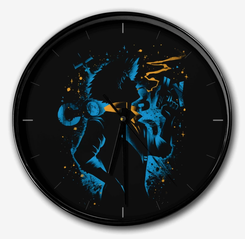 Reloj Negro de Swimming Bird