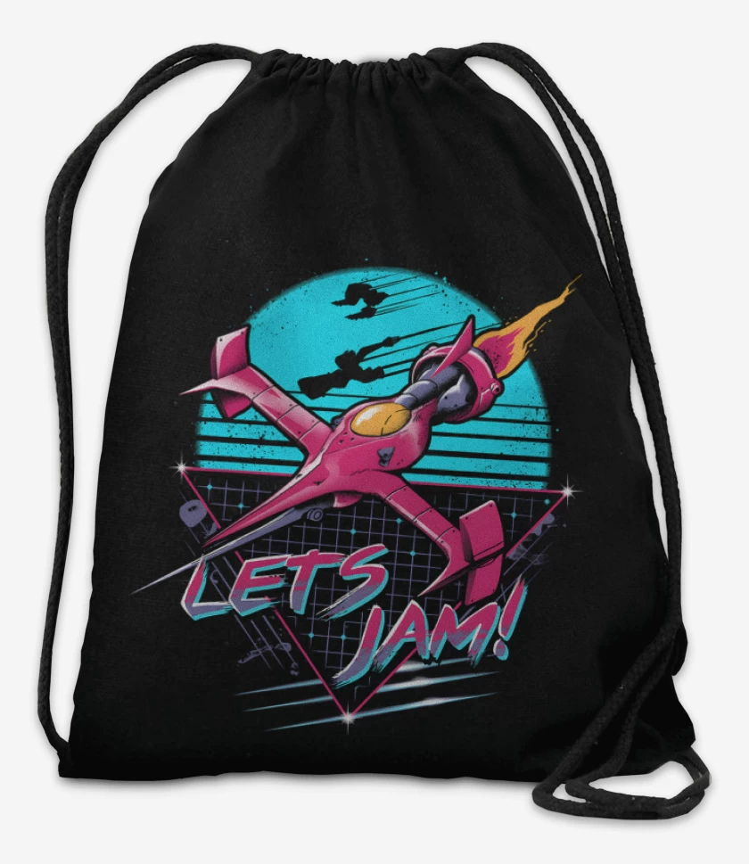 Mochila Negro de Lets Jam!