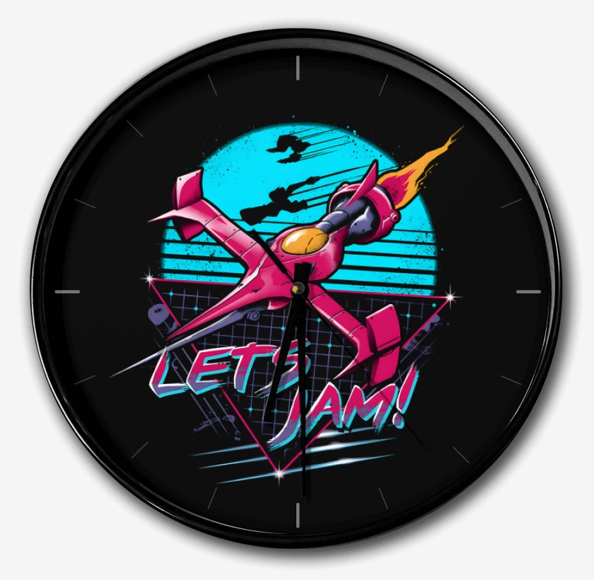 Reloj Negro de Lets Jam!