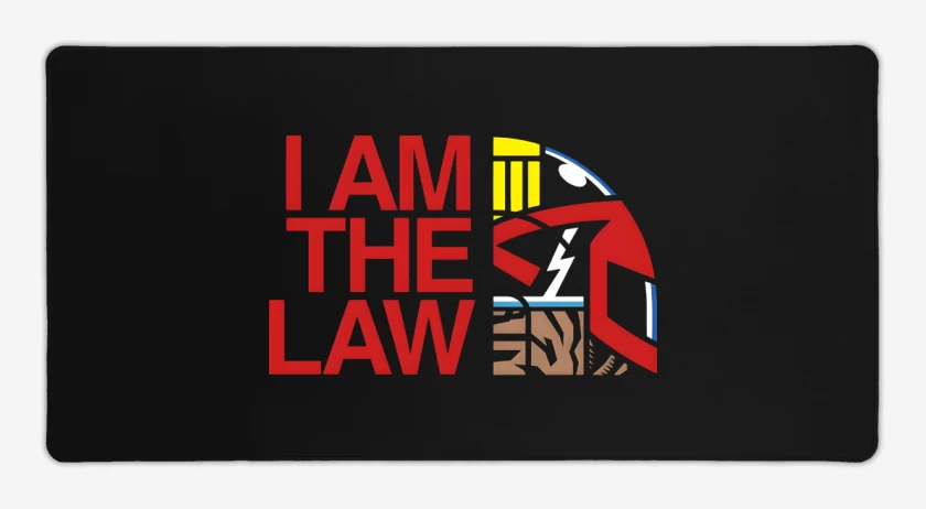 Mouse pad Gamer I am The LAW 