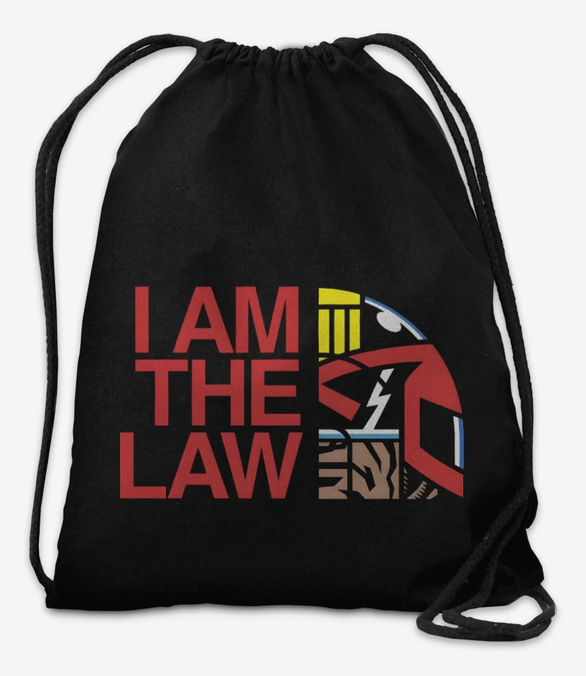 Mochila Negro de I am The LAW 