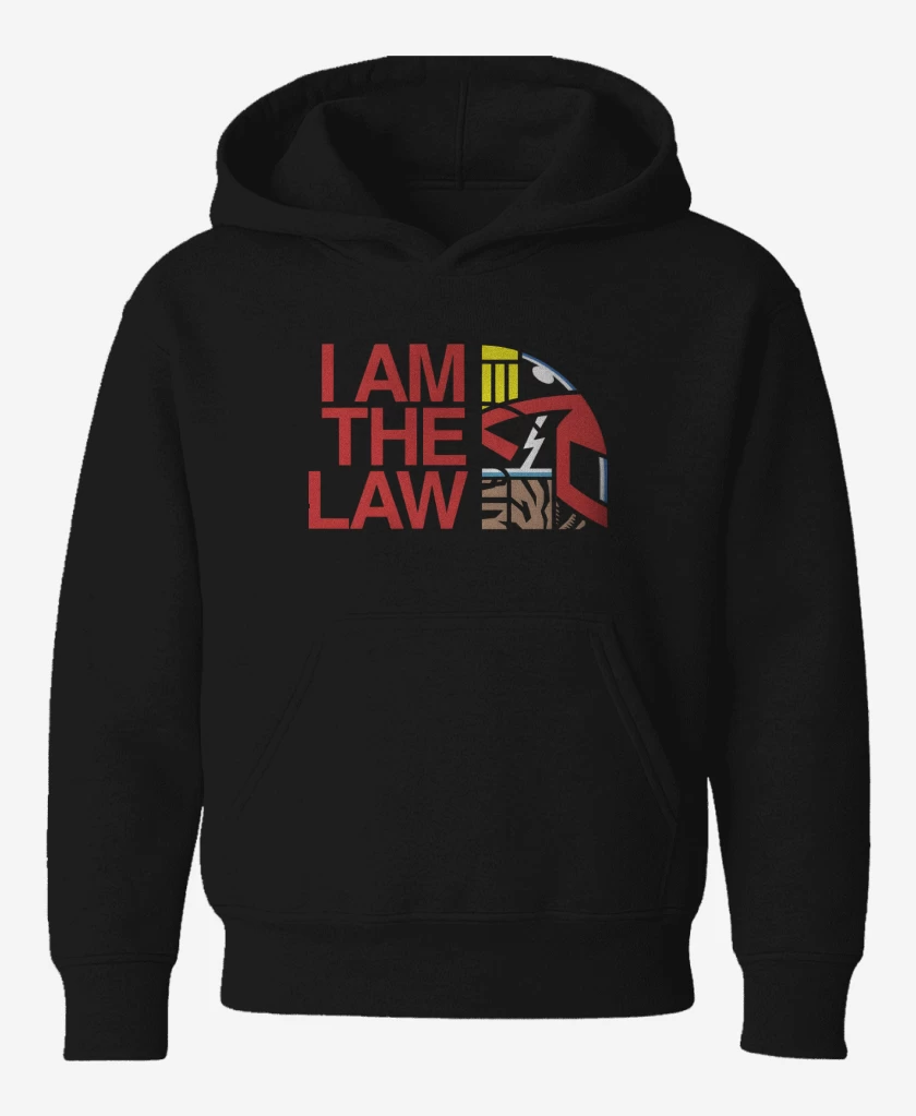 Poleron de niño Negro de I am The LAW 